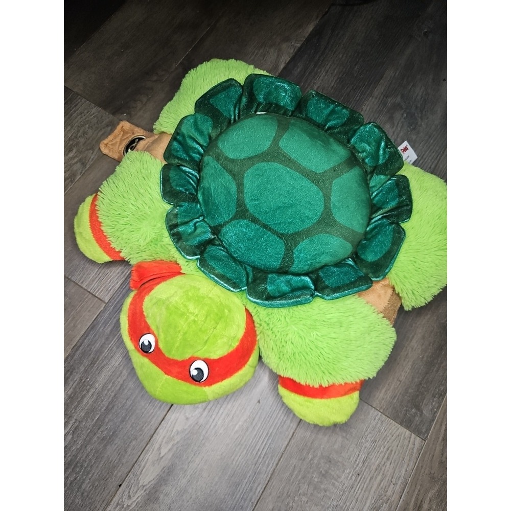 Nickelodeon TMNT Pillow Pets‎ Teenage Mutant Ninja Turtles RAPHAEL Plush Toy Red